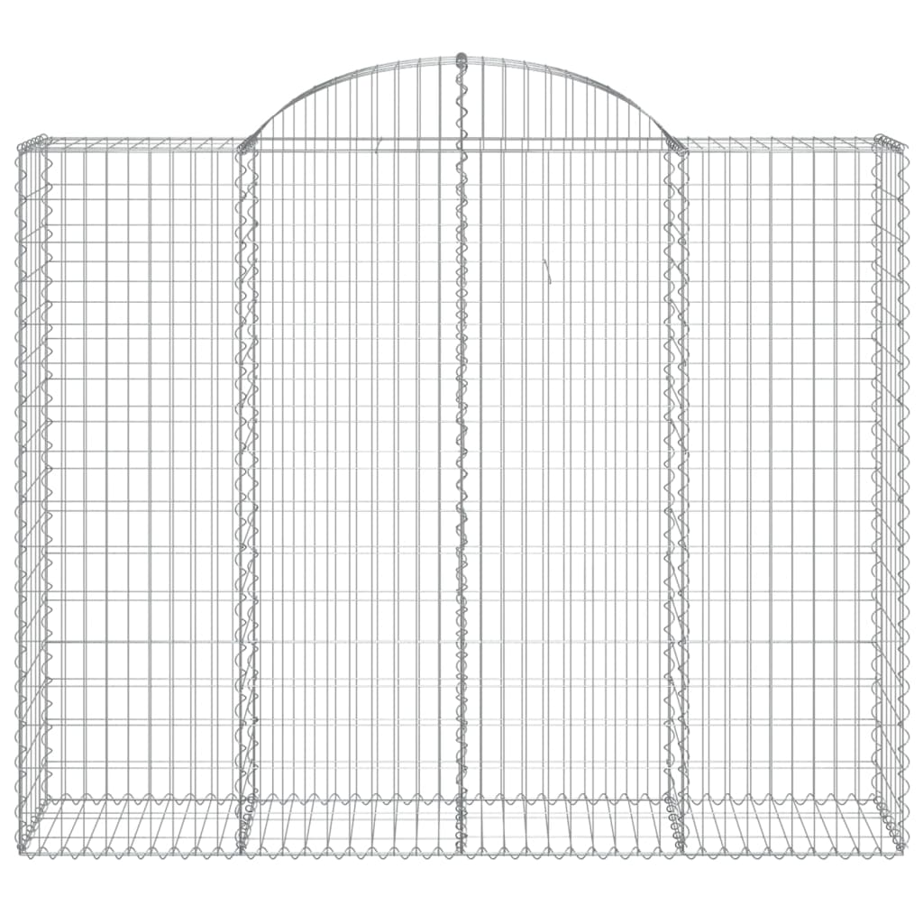 Габион дугообразной формы, 200x50x160/180 см, оцинкованная сталь