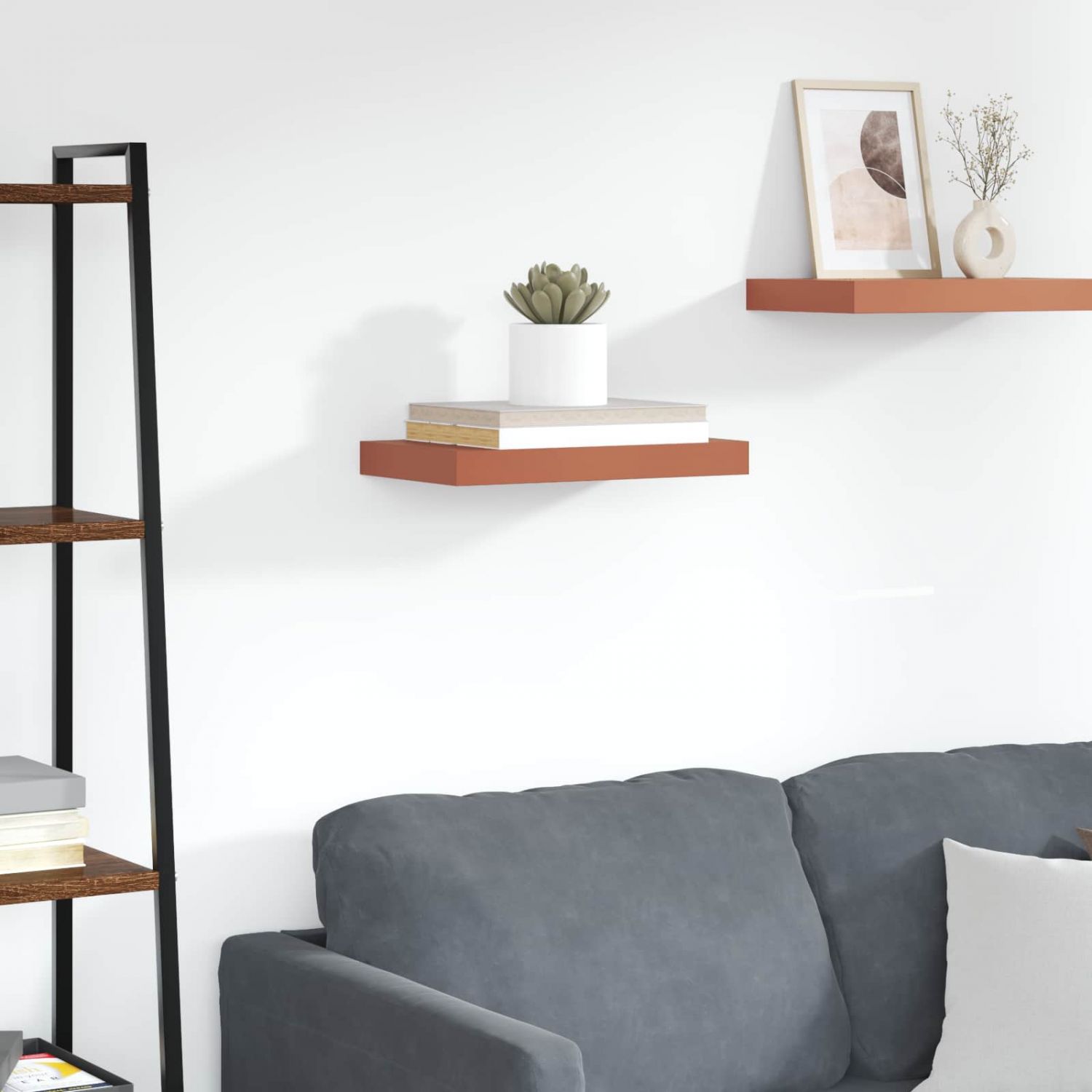 Seinariiul Seinale kinnitatav Punane 40 x 23,5 x 4 cm Tehispuit