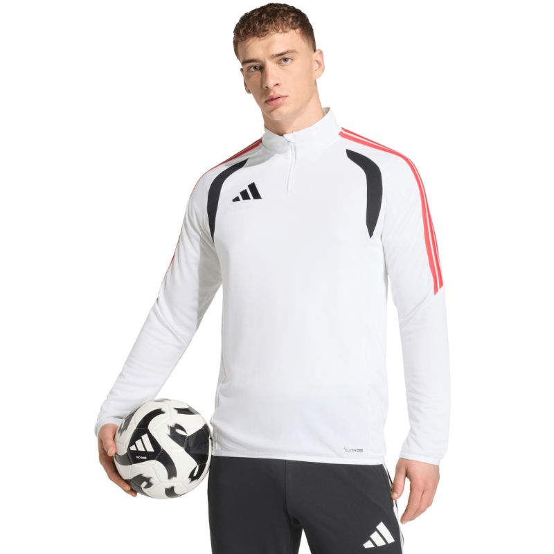 Men's adidas Tiro 26 League Training Top white, black, and red KR0371