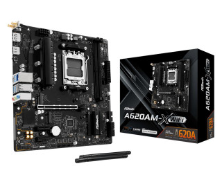 Mainboard|ASROCK|AMD A620|SAM5|Micro-ATX|Memory DDR5|Memory slots 2|A620AM-XWIFI