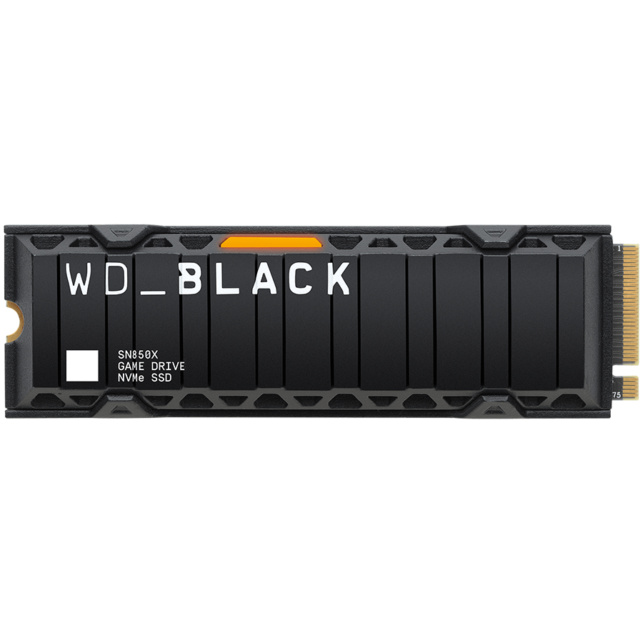 SSD WD Black SN850X с радиатором 1TB M.2 NVMe PCIe Gen4
