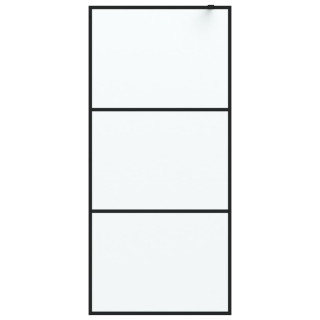 dušinurga sein, must, 90 x 195 cm, matt ESG-klaas