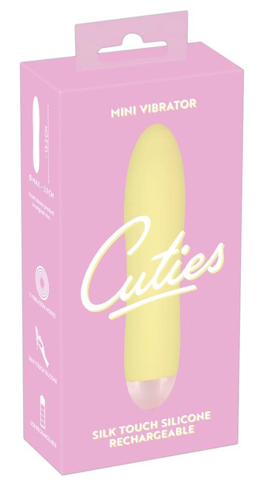 Cuties Мини-вибратор желтый