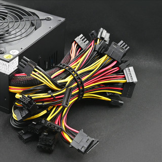 Qoltec ATX Power Supply 1600W | 80 Plus Gold | Data mining