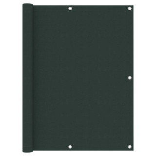 Балконный экран, темно-зеленый, 120 x 300 см, ткань Оксфорд