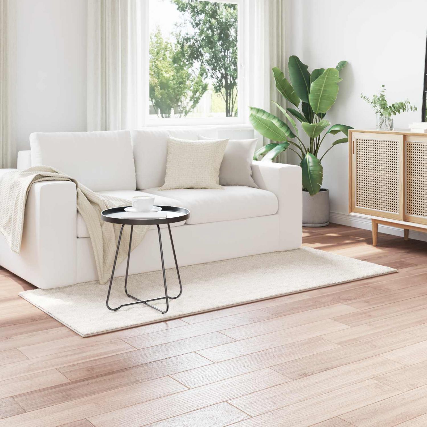 Alavaibad Ristkülik cream 150 x 80 cm