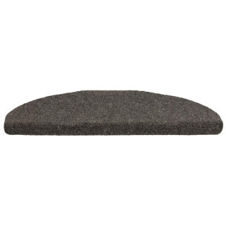 Самоклеящиеся коврики для ступеней, 5 шт., антрацит, 65x21x4 см, Aastehnika