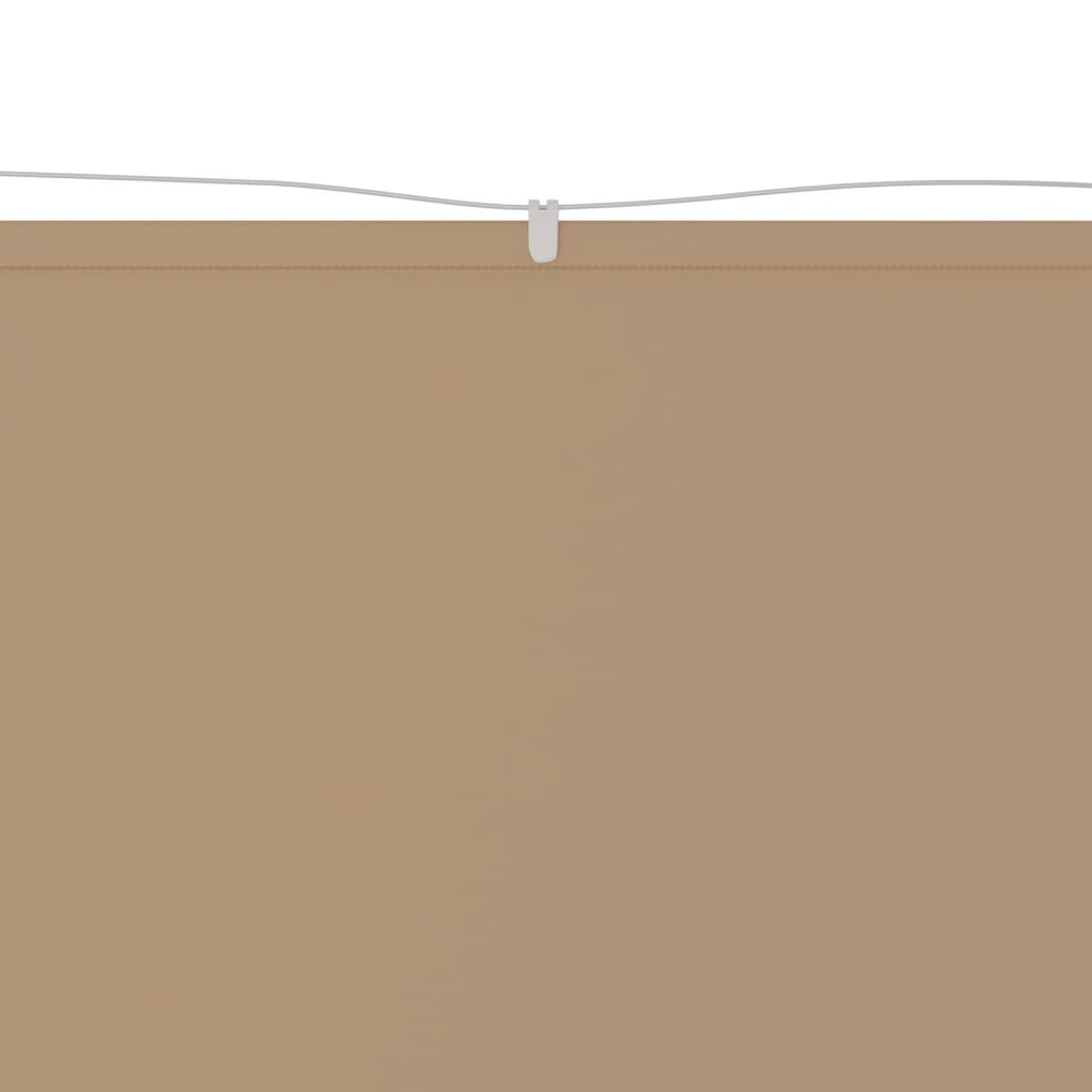 vertikaalne varikatus, pruunikas, 140 x 600 cm, Oxfordi kangas