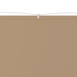 vertikaalne varikatus, pruunikas, 140 x 600 cm, Oxfordi kangas