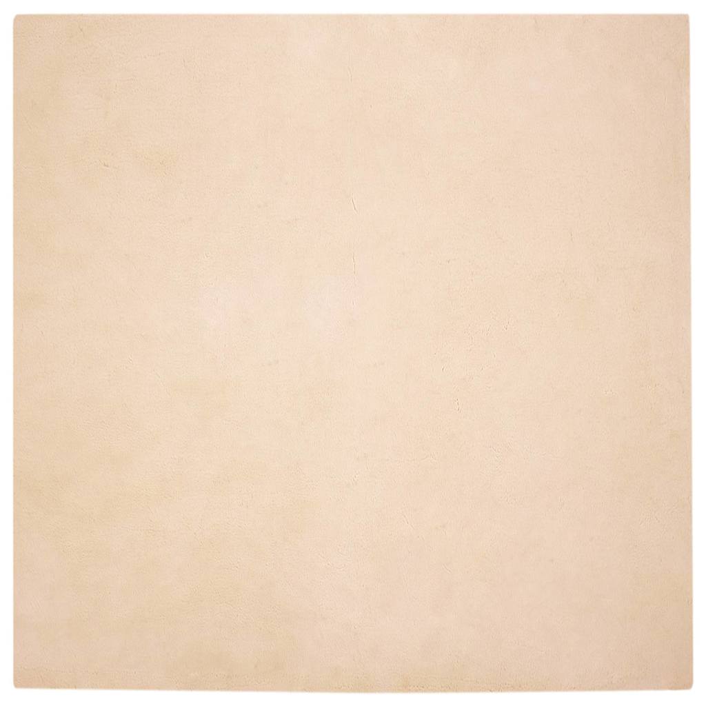 Kunstlik Küüliku Karv Mat Beež 160 x 160 cm Polüester