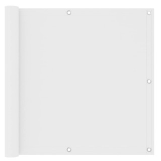 Балконный экран, белый, 90 x 400 см, ткань Оксфорд