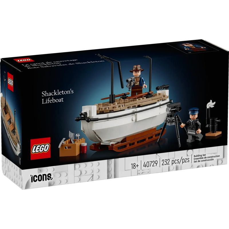 LEGO Icons 40729 Shackleton's Lifeboat
