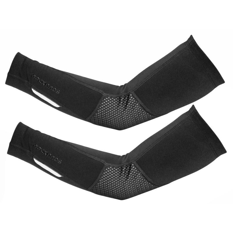 Rockbros insulated cycling arm warmers black 2XL/3XL
