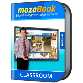 mozaBook CLASSROOM: Интерактивное образовательное ПО для учителей, лицензия на 1 год