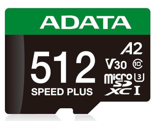 MEMORY MICRO SDXC 512GB UHS-I/UD512GUI3V30A2SP-RA1 ADATA