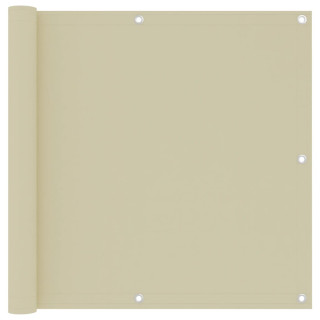 балконная штора, кремовая, 90 x 300 см, ткань оксфорд