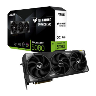 Видеокарта ASUS TUF Gaming GeForce RTX 5080 OC Edition 16GB GDDR7