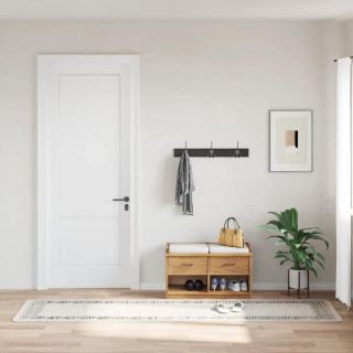 ковер, моющийся, 80 x 300 см, светло-бежевый, нескользящий