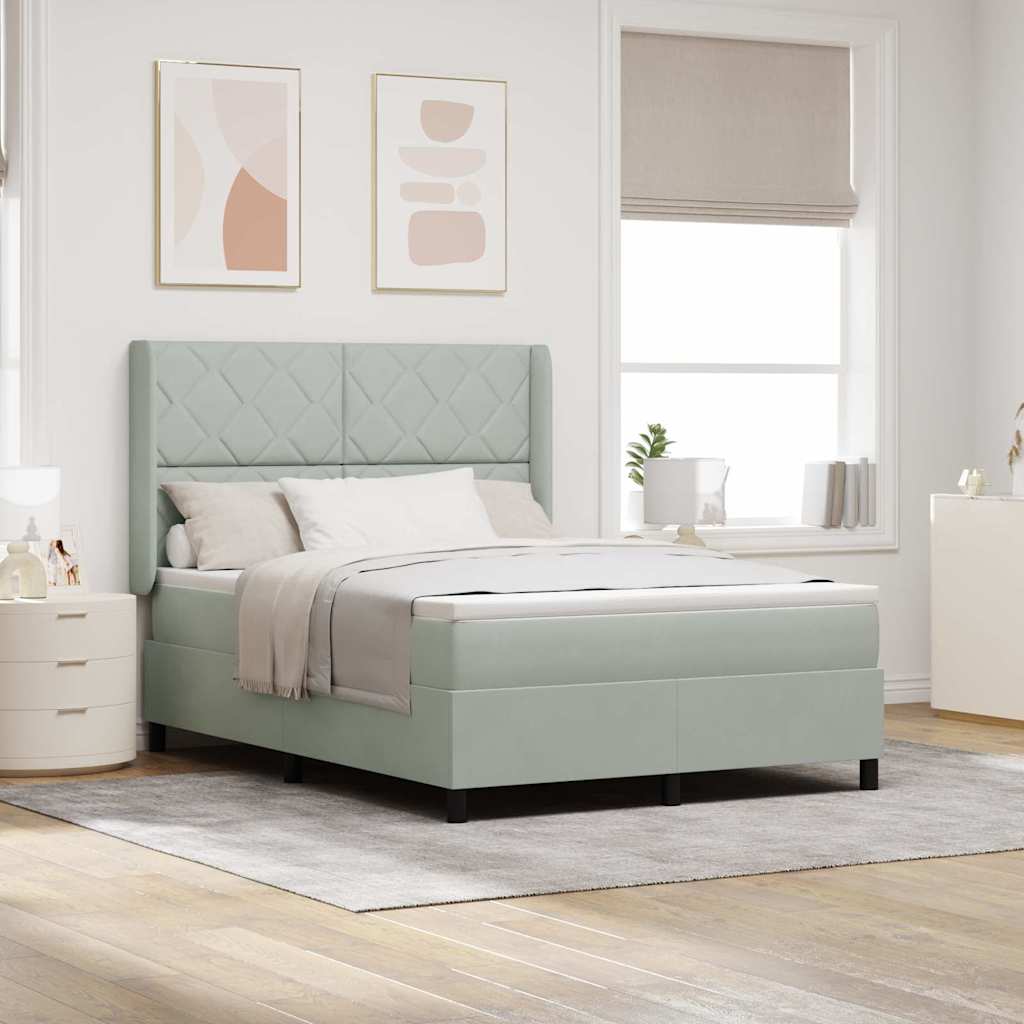 Karbi vedrumadrats peaga Helehall 140 x 190 cm Samet