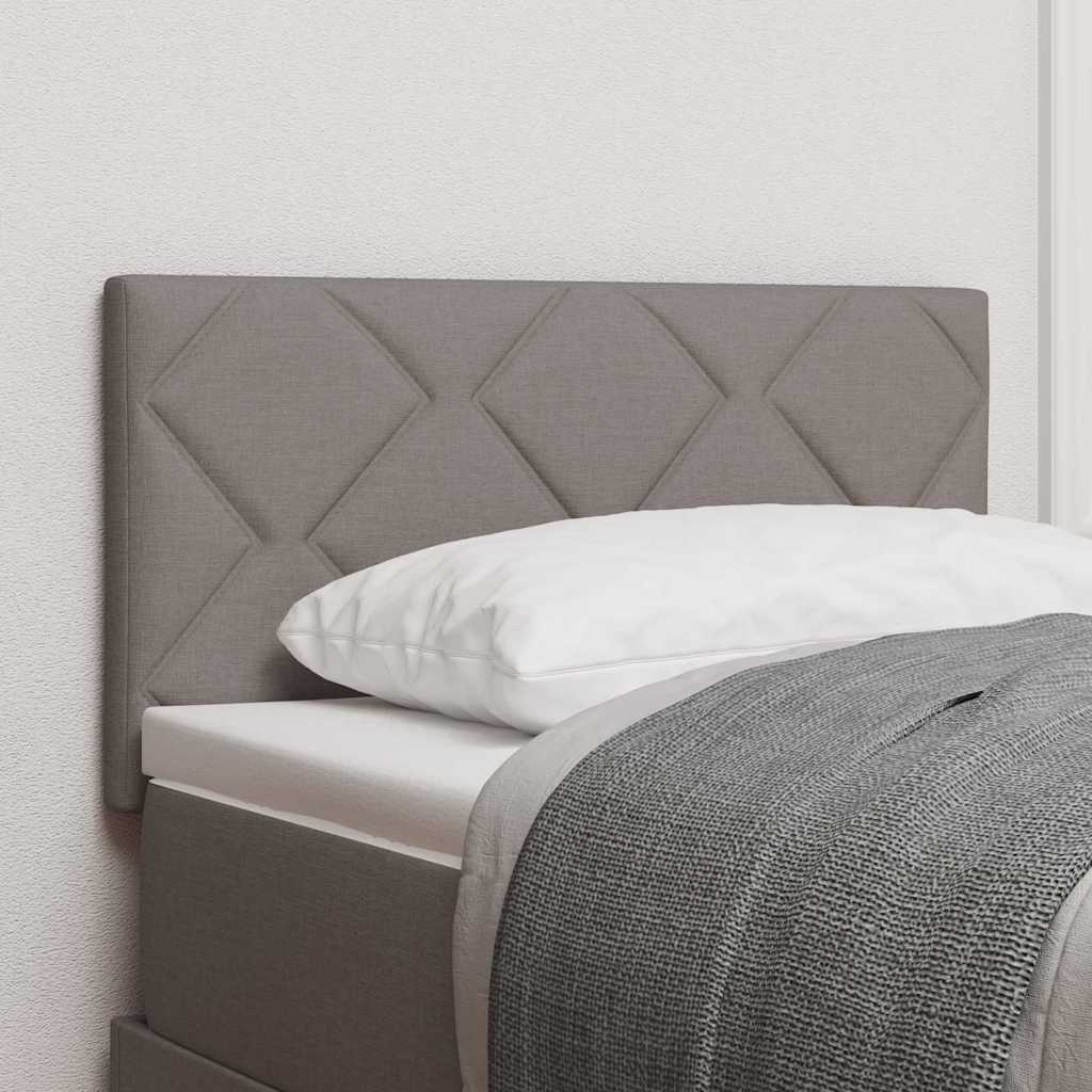 Peats LED -ribatuledega peaga Pruunikashall 80 cm kangas