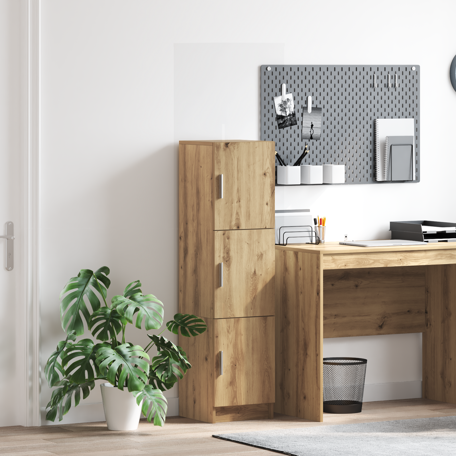 Puidust kõrvalhoidja Puidust Tehispuit Suur Panipaik