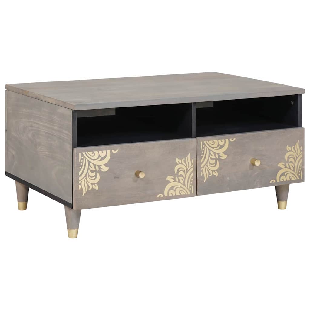 Kohvilaud sahtliga Hall 80 x 54 x 40 cm mangopuit