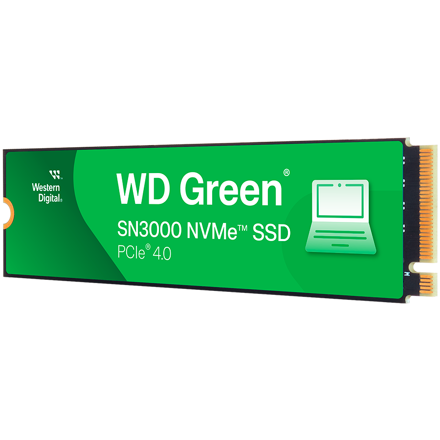 SSD WD Green SN3000 NVMe (M.2 2280, 1TB, PCIe Gen4x4)