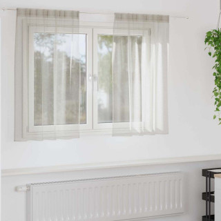 Kardinaid kardinatega 2 pcs cream 140x140cm Polüester