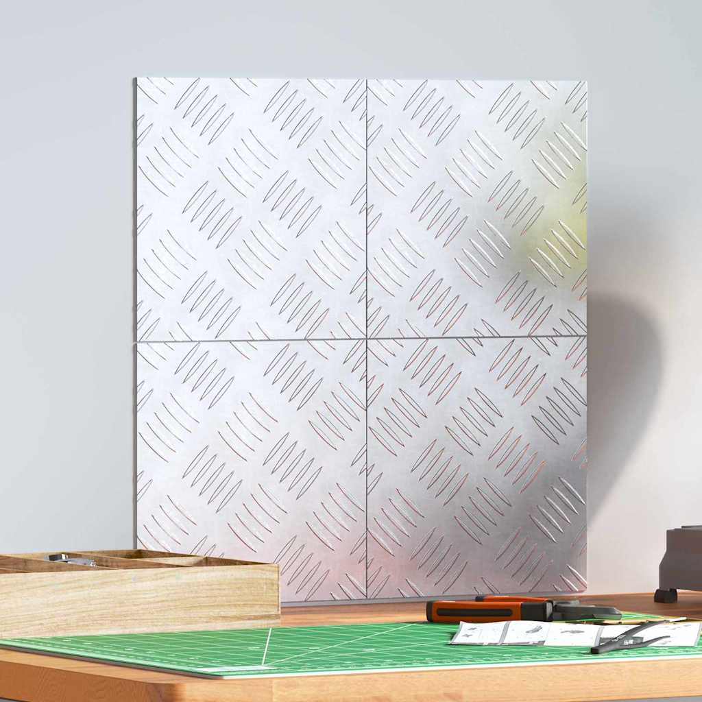 Алюминиевые накладки на ступени 4 шт Противоскользящие 20x20 см