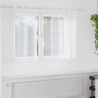 Kardinaid kardinatega 2 pcs Valge 140x140cm Polüester