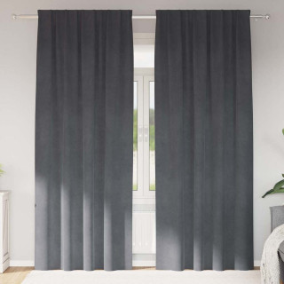Kardinaid kardinatega 2 pcs Helehall 140 x 225 cm Samet