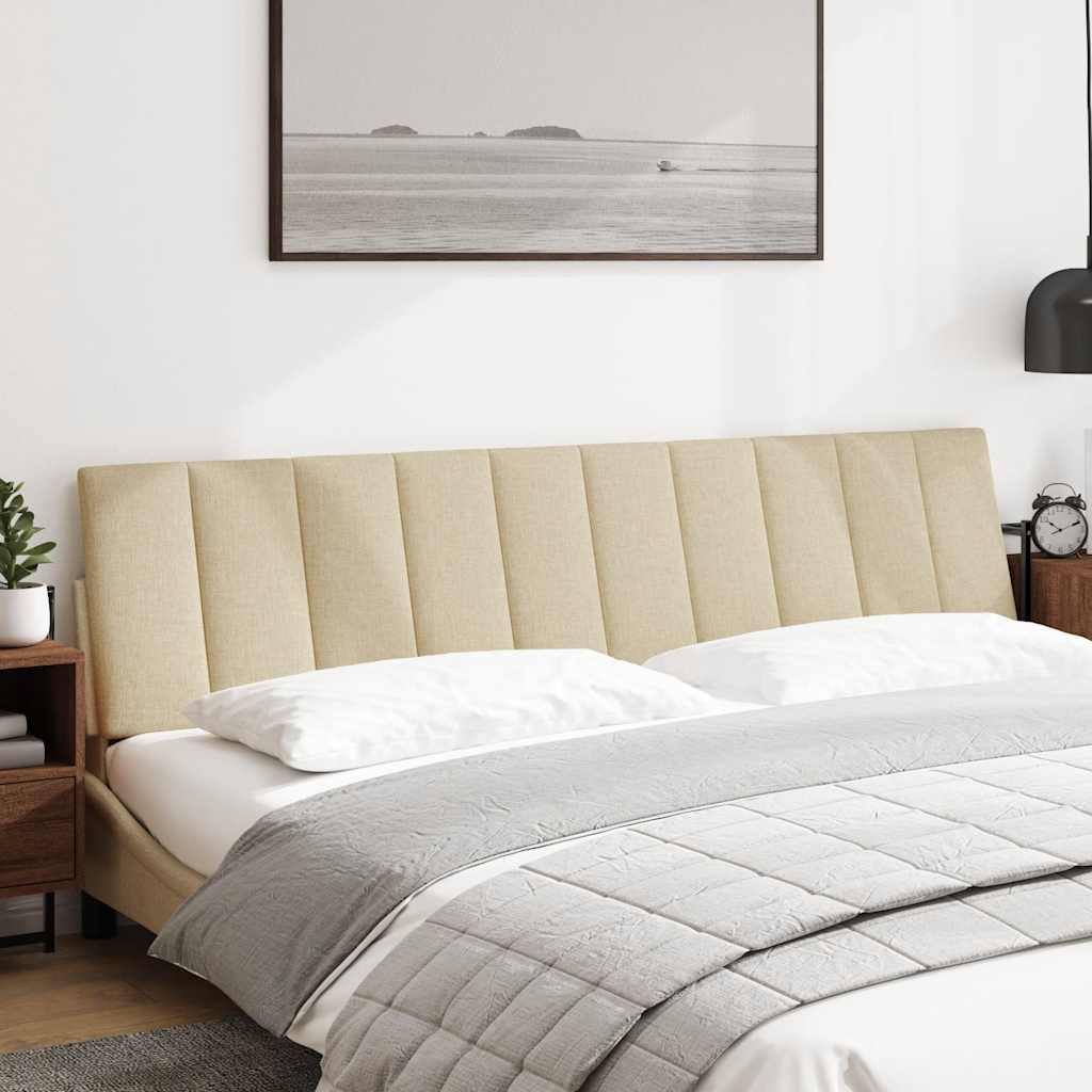 voodipeatsi padi Hanko, kreemjas, 200 cm, kangas