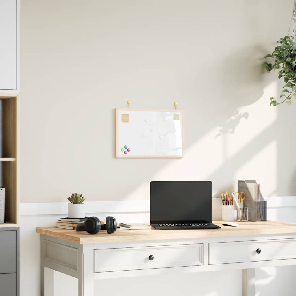 Магнитная доска с рамой из массива сосны 40х30 см