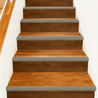 Trepiastme servaprofiilid 30 pcs šampanjavärvi 67 cm Alumiinium