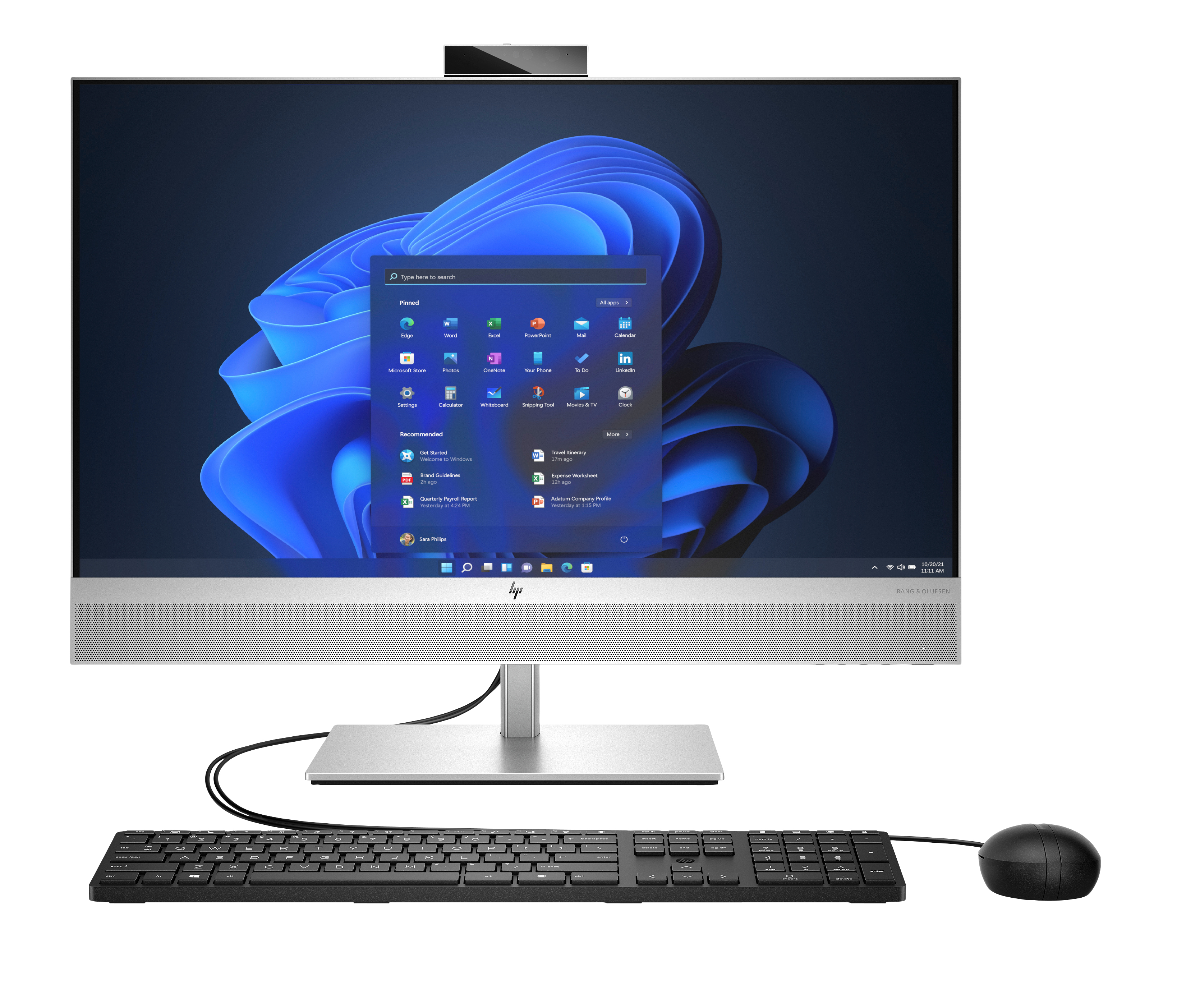 HP Elite 870 G9 AIO All-in-One - i5-14500, 16GB, 512GB SSD, WiFi, 27 QHD Non-Touch AG, Height Adjustable, USB Mouse, Win 11 Pro, 3 years