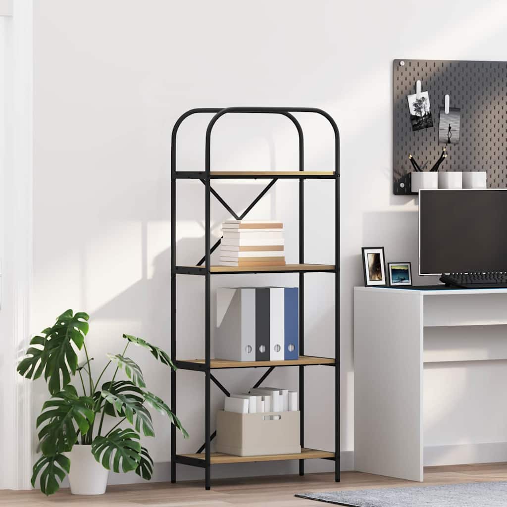 Raamatukapp käsitöötamm 60 x 30 x 146 cm Tehispuit