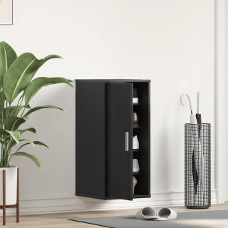 Тумба для обуви, чёрный дуб, 32 x 35 x 70 см, ДСП