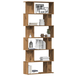 Книжный шкаф Artisan Oak 80x24x192 см из ДСП