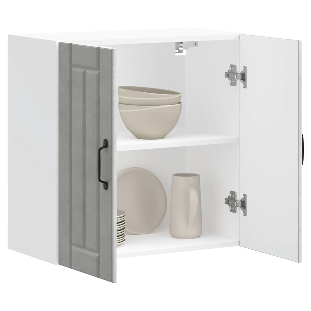 Köögi seinakapp Lucca, betoonhall, tehispuit