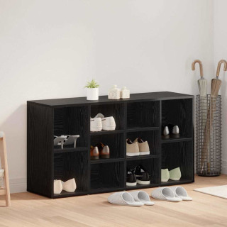 Kingade pink riiuliga Must tamm 103 x 30 x 54.5 cm Tehispuit