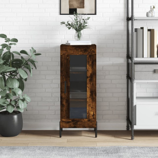 Puhvetkapp, suitsutatud tamm, 34,5 x 34 x 90 cm, tehispuit