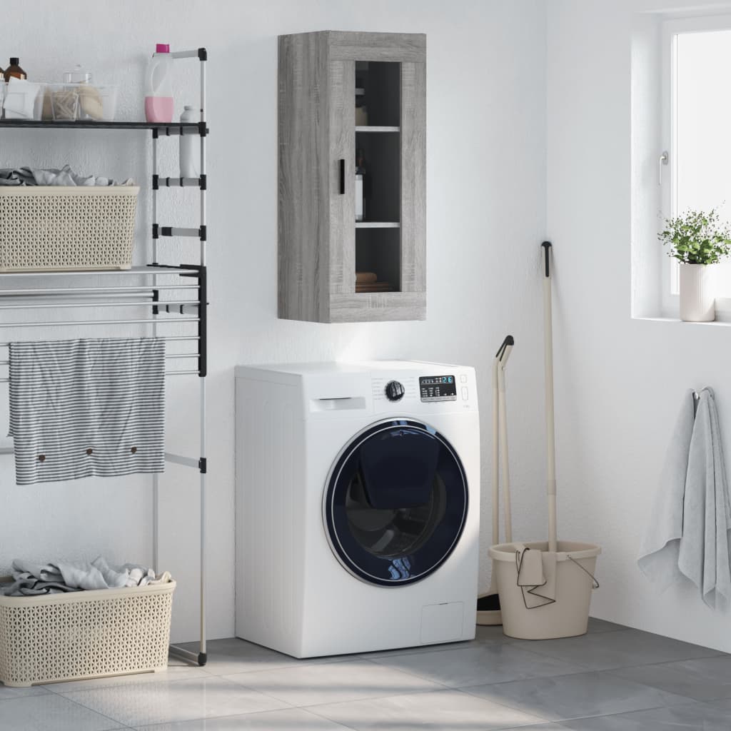 seinakapp, hall Sonoma tamm, 34,5 x 34 x 90 cm