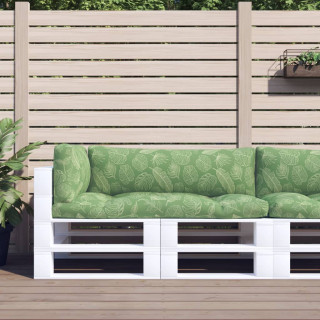 euroaluse istmepadjad 3 tk, lehe mustriga, oxford kangas