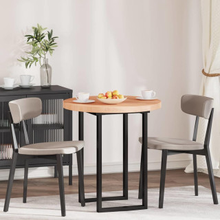 Lauda peal Helepruun Ø 70 x 4 cm Tugev tammepuit