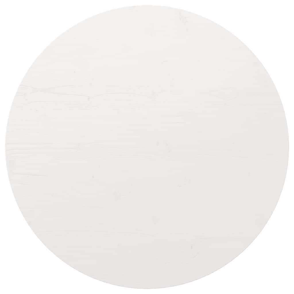 столешница, белая Ø90x2,5 см, сосна