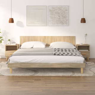 öökapid 2 tk, sonoma tamm, 40 x 35 x 47 cm