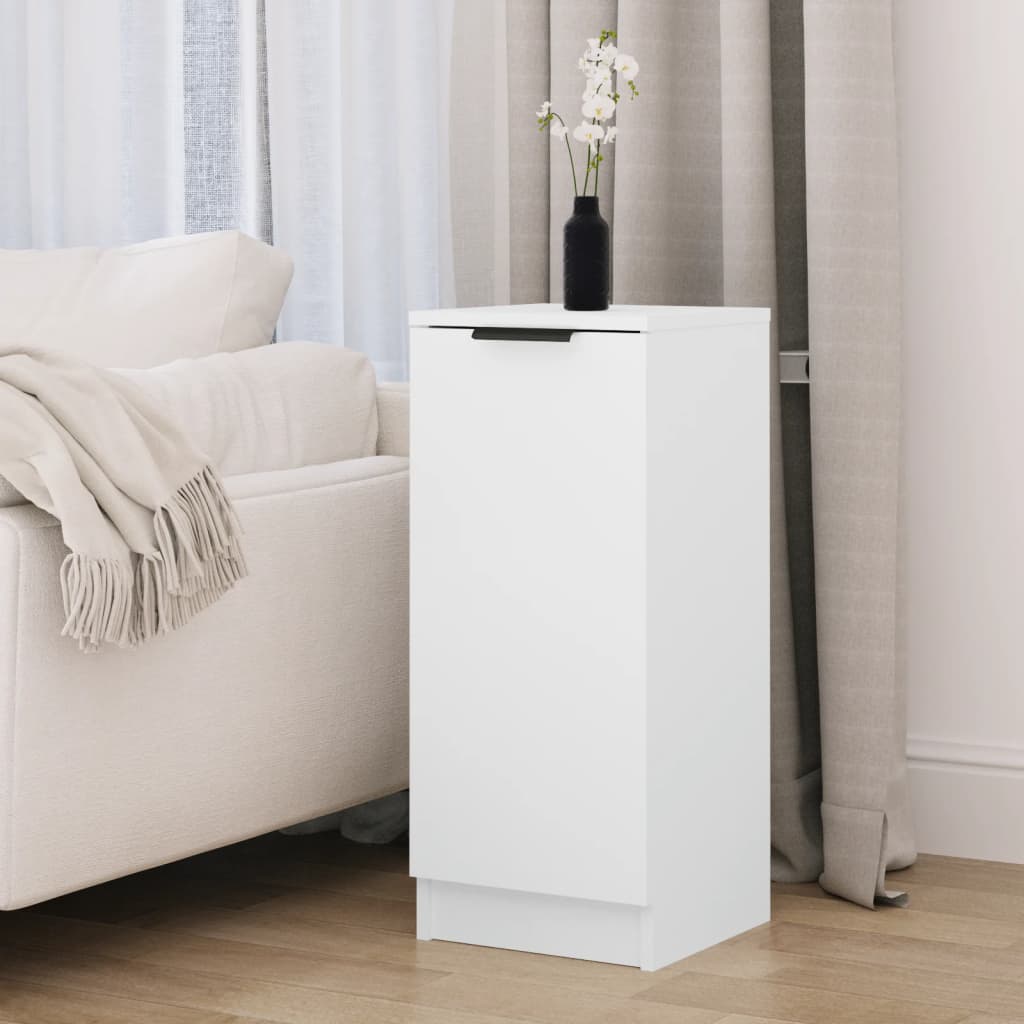 puhvetkapp, valge, 30 x 30 x 70 cm, tehispuit