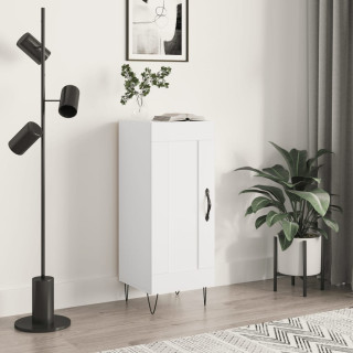 puhvetkapp, valge, 34,5 x 34 x 90 cm, tehispuit