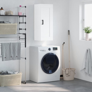 seinakapp, valge, 34,5x34x90 cm, tehispuit