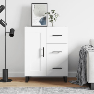 puhvetkapp, valge, 69,5 x 34 x 90 cm, tehispuit